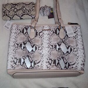 Ladies Purse and Wallet Lot - Snakeskin Texture/Print